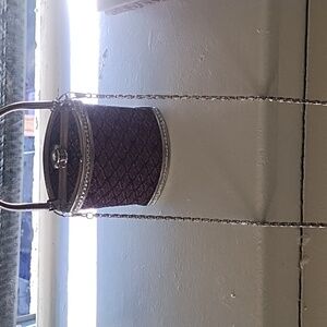 Red, Black, and Silver Novelty Bag